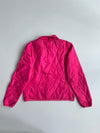 Patagonia Pink Diamond Quilted Half Zip Pullover woman’s (S)
