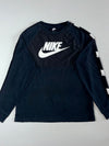 Nike Big Swoosh Long Sleeve Tee Black (L/XL)