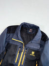 Black Yak Extreme Peak Technical Outdoor Jacket – Navy & Black with Yellow Zips (S)