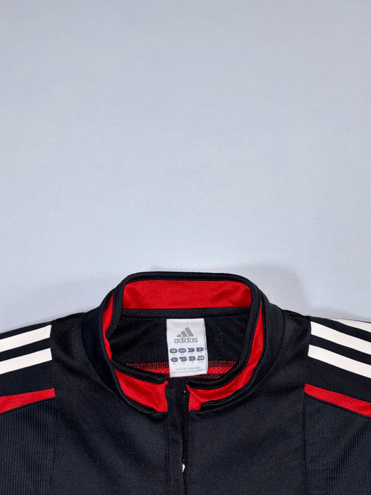 Adidas  ClimaCool Zip Track Top Black/Red  (L)