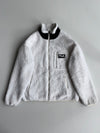FILA | Biella Italia Sherpa Fleece Full-Zip Jacket | White (XL)
