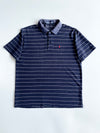 Ralph Lauren Striped Polo Tee(2XL)