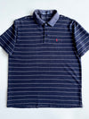 Ralph Lauren Striped Polo Tee(2XL)