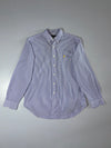 Ralph Lauren Striped Shirt pinstripe button-down, Classic Fit, (XL)
