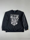 Jizo Bosatsu Japanese Graphic Black Sweatshirt – (2XL)