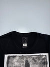 SMOG Slim Fit Cross Patch Graphic T-Shirt Black | 100% Cotton (M)
