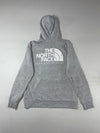 The North Face Classic Logo Grey Pullover Hoodie (L)