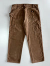 Vintage Dickies Brown Canvas Straight-Leg Pants (W:36 |L:40)
