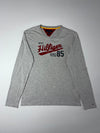 Tommy Hilfiger | Grey “NYC Hilfiger” Long-sleeve (XL)