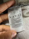 Adidas Grey 3-Stripes Neon Zip Full-Zip Hoodie (S)