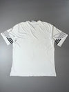 Adidas Originals Trefoil Outline Graphic Tee – White/Black (2XL)