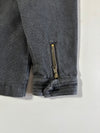 AntiWar Washed Black Utility Moto Jacket (M)