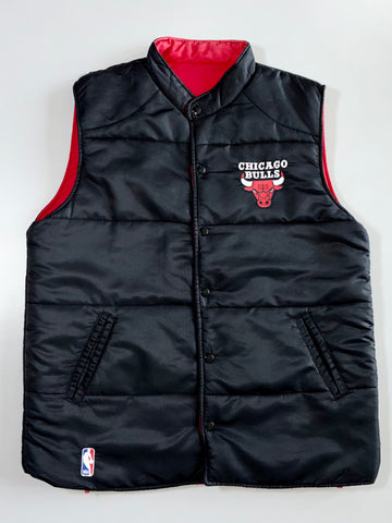 Chicago Bulls NBA  Puffer Reversible Vest (L)