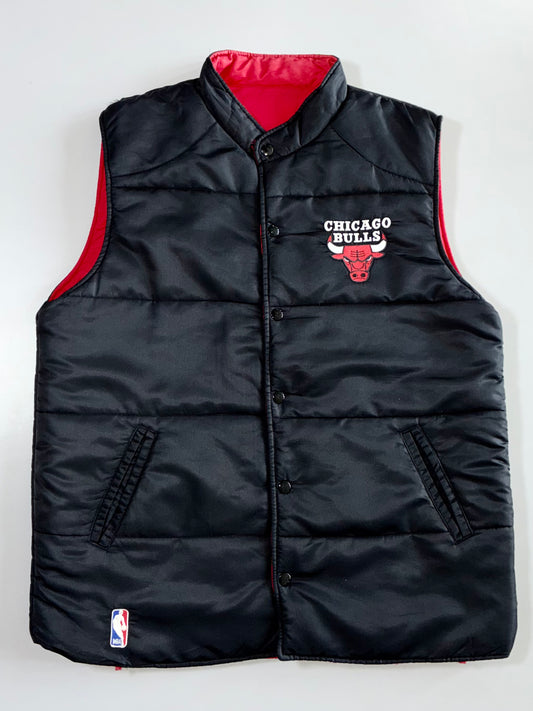 Chicago Bulls NBA  Puffer Reversible Vest (L)