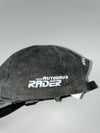 Vintage Audi Washed Black Embroidered Logo Baseball Cap (Adjustable)