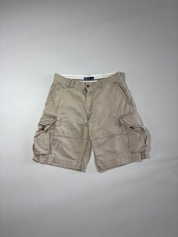 Polo Ralph Lauren Khaki Cargo Shorts (W:35) (L:24)