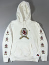 Tommy Jeans Crest Embroidered White Hoodie (M)