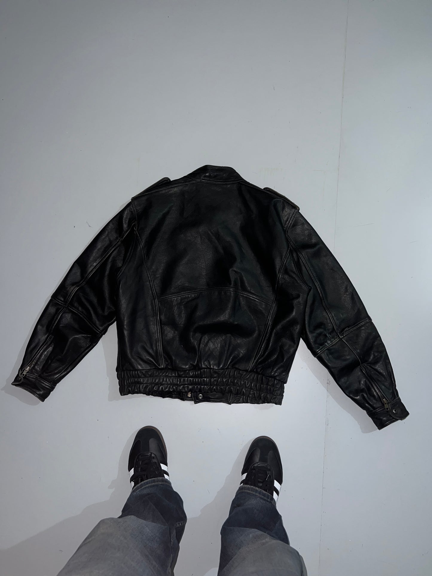 ZDesigner Original Leather Jacket (RARE FIND) (S/M)