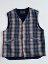 Levi’s Vintage Plaid Wool Button-Up Vest (M)
