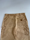 Carhartt Double Knee Carpenter Pants  Sun-Faded Tan Canvas Duck Relaxed Fit (W:32 |L:40)