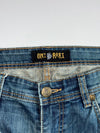 Oni Rrai Embroidered Demon Graphic Denim Jeans (W:36|L:43)
