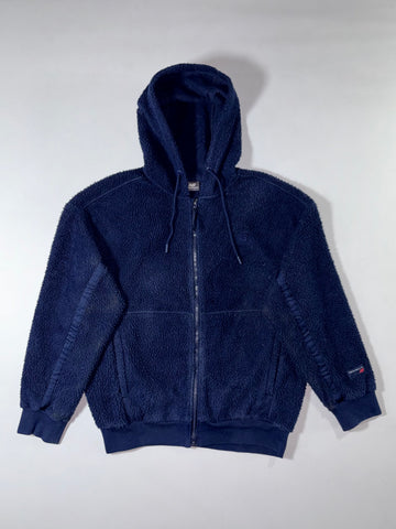New Balance Sherpa Fleece Hoodie  Navy, (L)