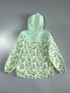 The North Face Floral Hooded Windbreaker Jacket (S)