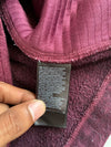 The North Face Burgundy Fleece Zip Jacket Women’s (M)