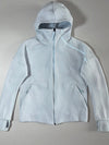 Adidas Z.N.E. Tech Fleece Hooded Zip-Up Jacket – Ice Blue  (M)
