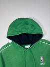 Vintage Y2K Reebok x NBA Green Piped Hoodie (2XL)