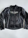 Triumph Motorcycles Vintage Armored Leather Moto Racing Jacket /Heavily Paded (S/M)