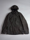 G-Star Raw Belted Hooded Field Jacket – Olive Cotton Utility Coat (M/L)