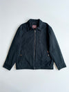 AeroDrome U.S.A. Black Canvas Quilted Lined Work Jacket – XL