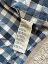 Abercrombie & Fitch Hamilton Harrington Jacket – Off-White Gingham Lined(S)
