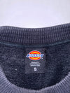 Dickies Logo Crewneck Sweatshirt – Faded Black, (S)