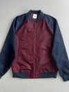 Gap Original Colorblock Nylon Bomber Jacket Burgundy (L)