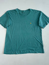 Carhartt WIP Chase Gold Logo Embroidered Tee  (L)