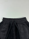 ByTheR Black Sherpa Fleece Utility Cargo Jogger Pants (W:30) (L:38)