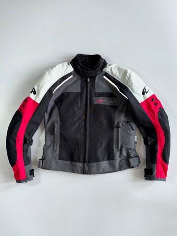 Komine Motorcycle Equipment | CE Textile Moto Jacket Heavy Fully Paded (S)