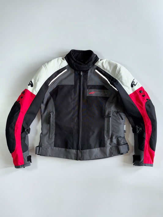 Komine Motorcycle Equipment | CE Textile Moto Jacket Heavy Fully Paded (S)