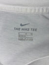 Nike | Stacked Logo Graphic Tee White | (S)