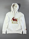 Roots Year of the Rabbit Embroidered White Hoodie (S)
