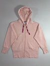 Fila Classic Full-Zip Hoodie – Heather Blush Pink Women’s (2XL)