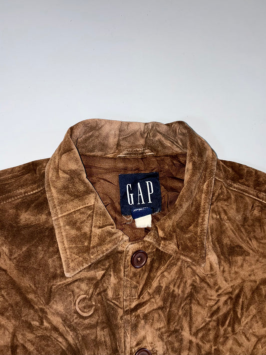 Gap Premium Original Pure Sued Leather Jacket (XL)