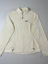 Jack Wolfskin Cream Off-White Fleece Zip Jacket Women’s (S)