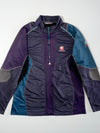 Black Yak Peak Colorblock Quarter Zip Fleece Jacket Purple Blue Size  (M)