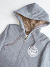 Roots Canada Sherpa Lined Zip Hoodie – Grey (S)