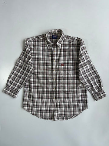 Dickies Vintage Plaid Button-Up Shirt (XL/2XL)