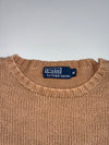 Tommy Hilfiger Camel Extra Fine Wool Crewneck Sweater (M)