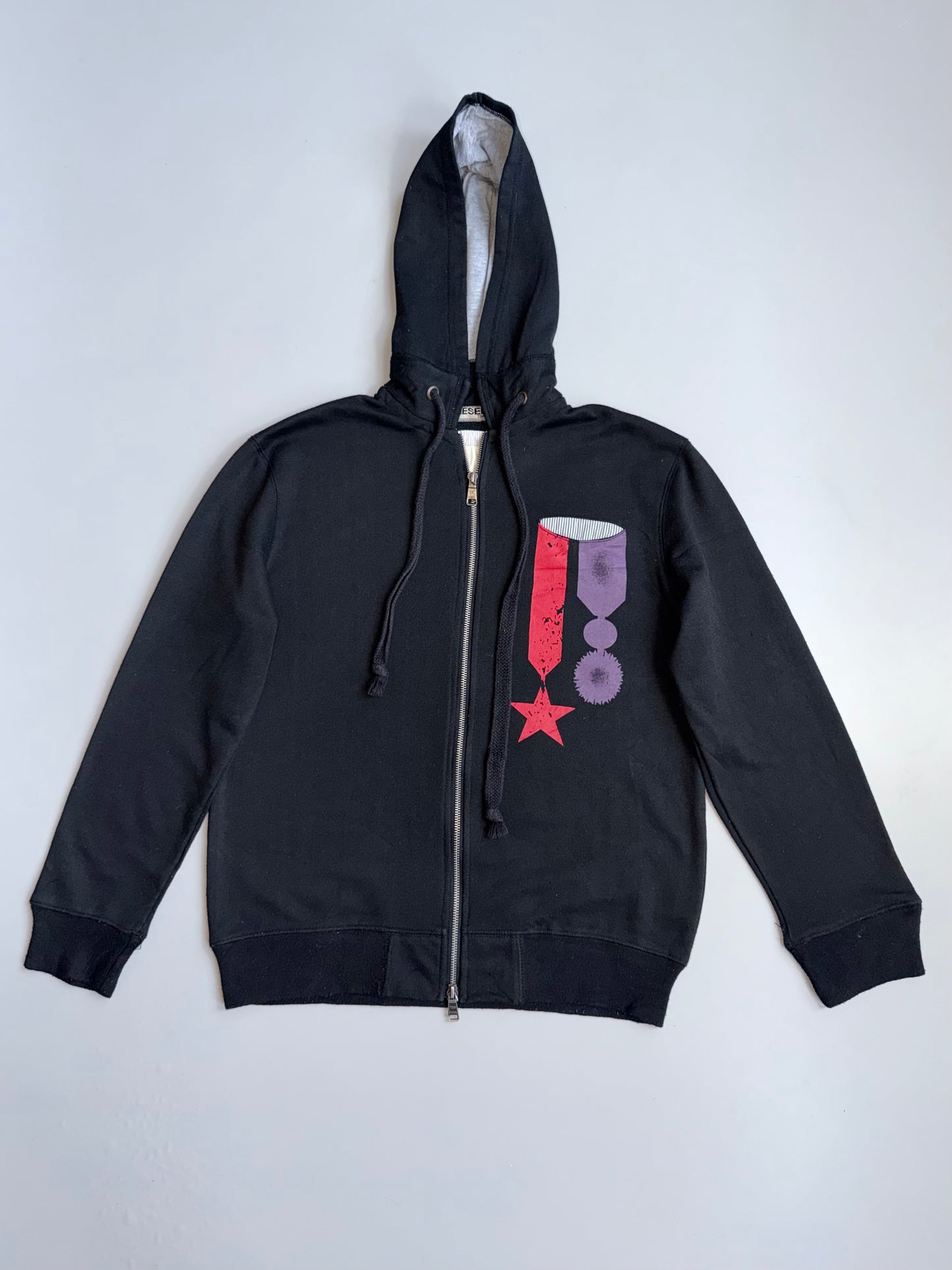 !        Vintage Diesel (RARE) Double Zipper Jacket (M)